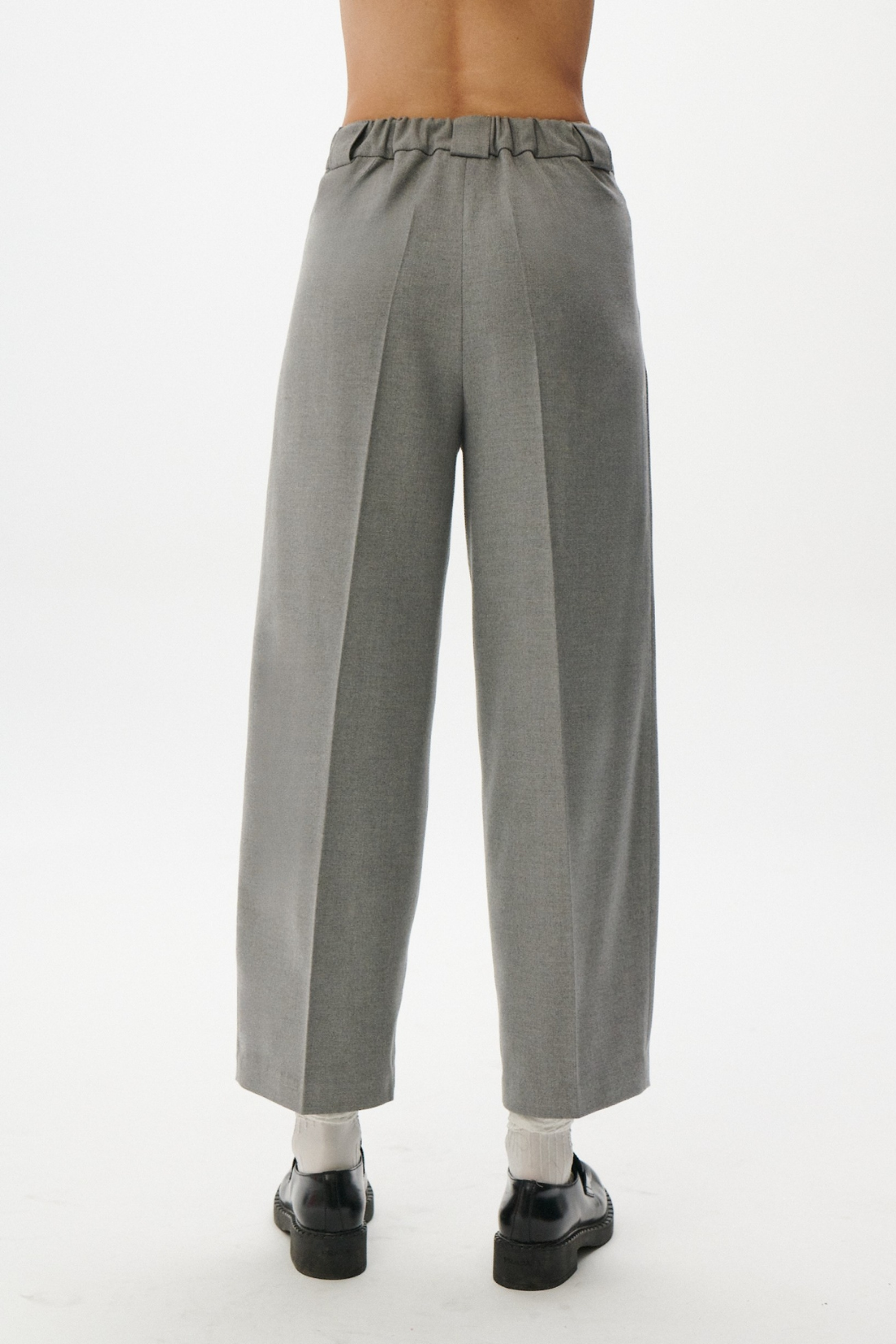 SPODNIE SELVAGGIA SZARY MELANŻ