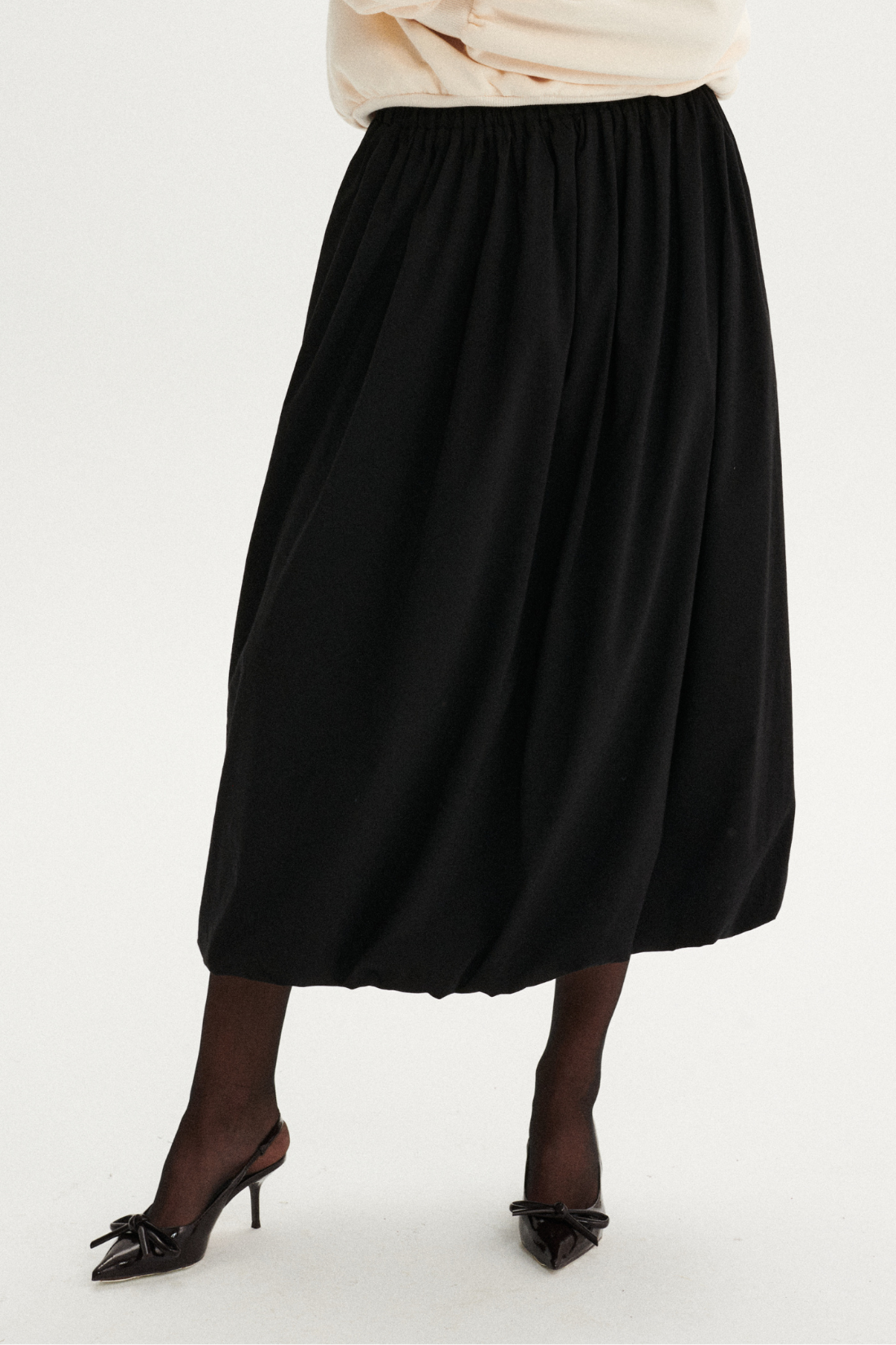 BLACK CAPPUCINA BALLERINA SKIRT
