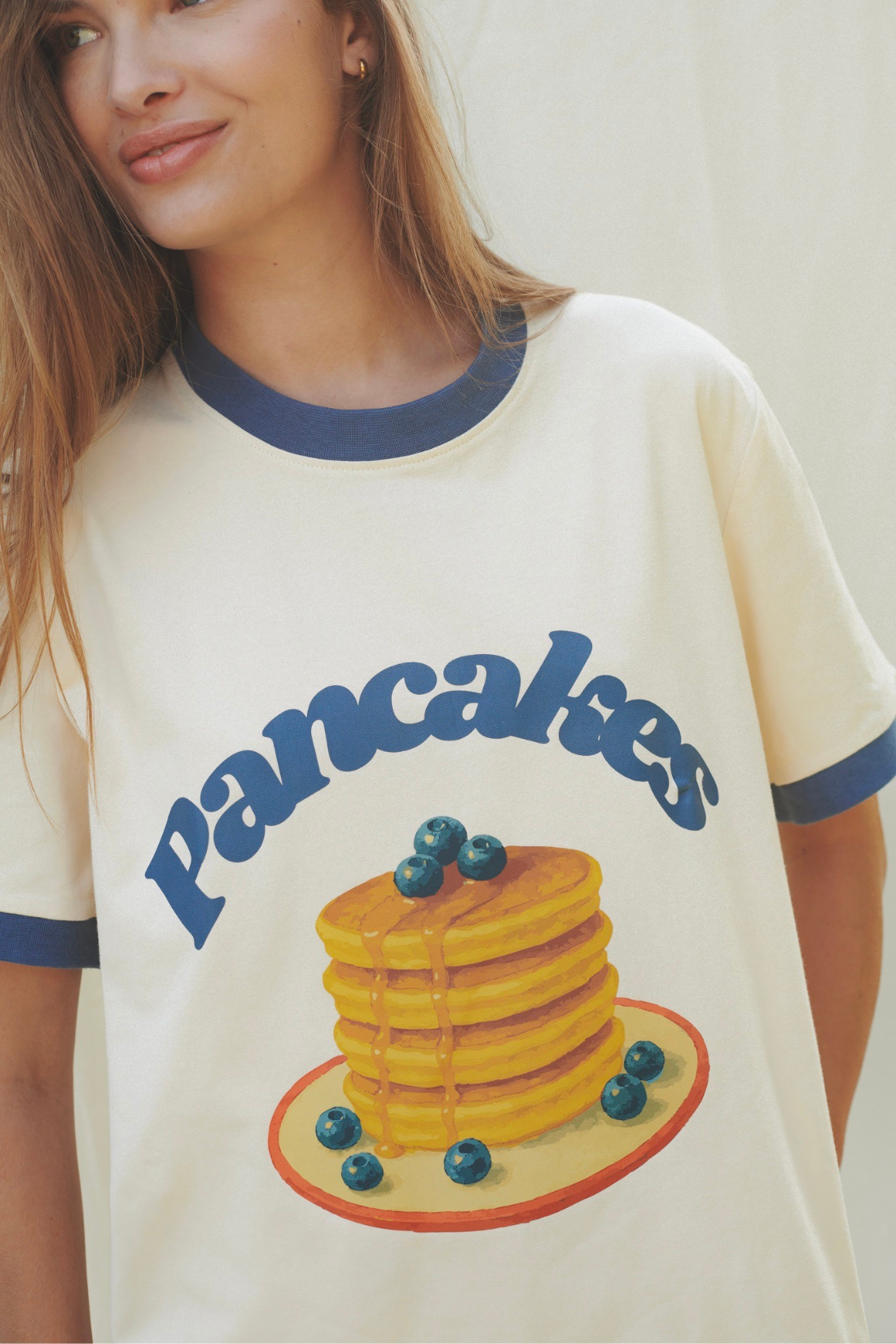 PANCAKES CREAM T-SHIRT