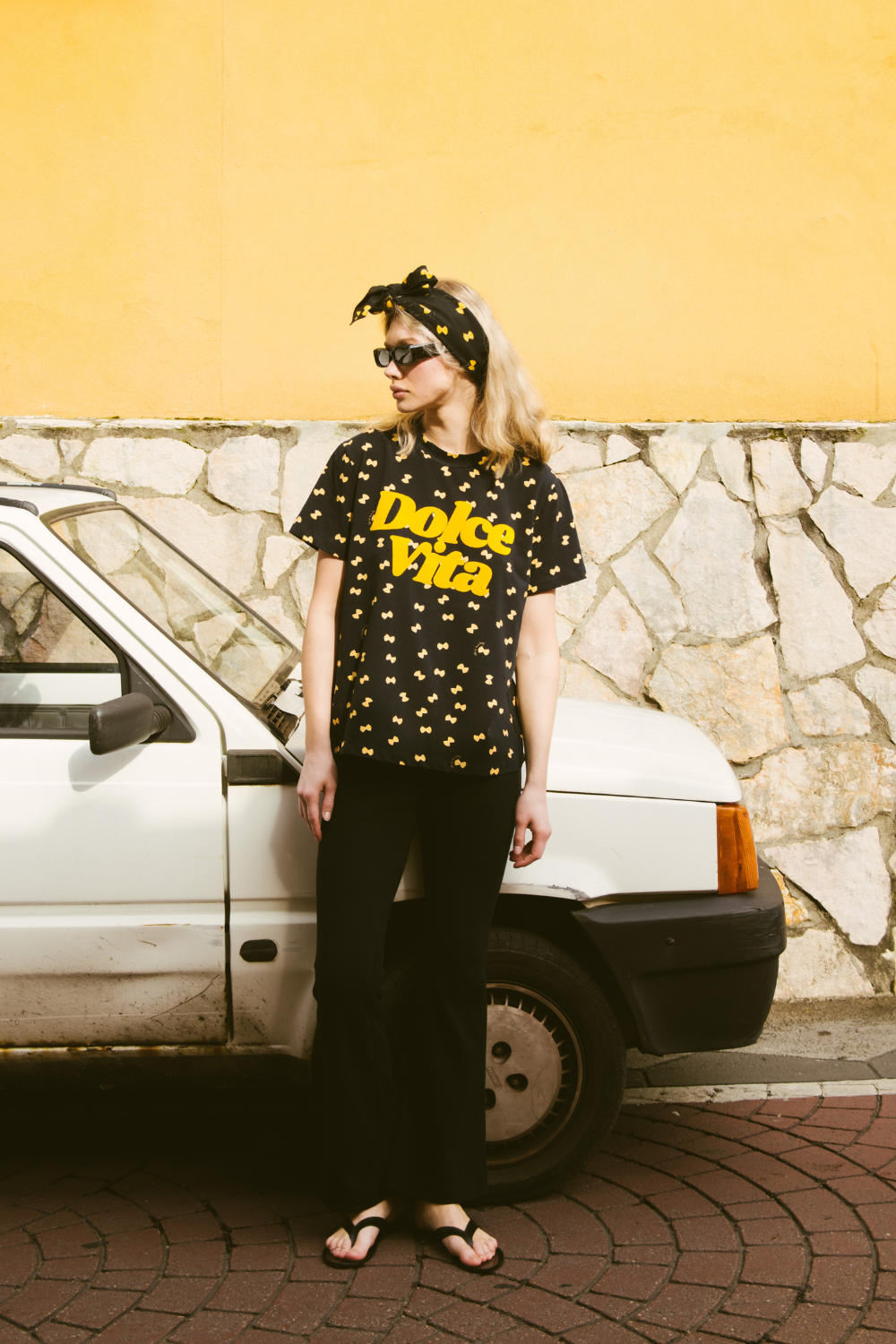 FARFALLE NAVY BLUE T-SHIRT