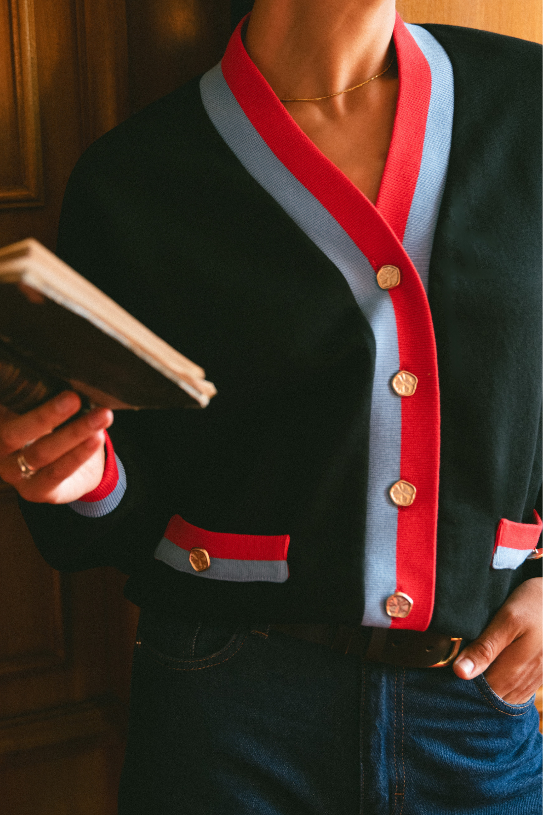 PAPPAVERO CARDIGAN
