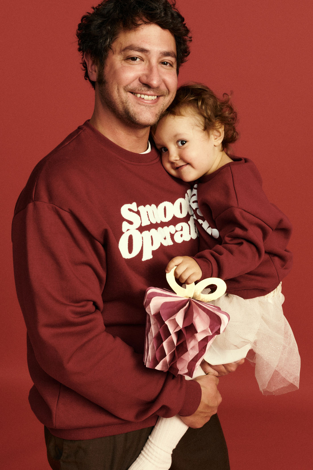 SMOOTH BURGUNDY SWEATSHIRT