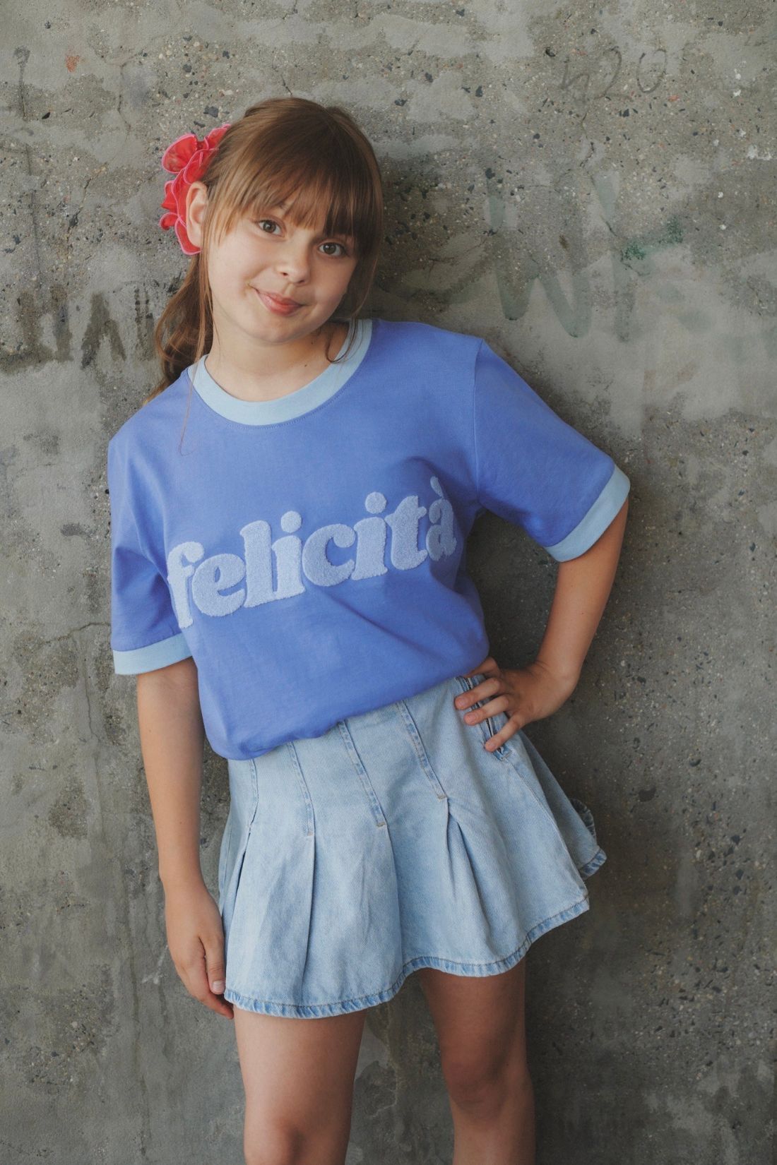 FELICITA BLUE T-SHIRT