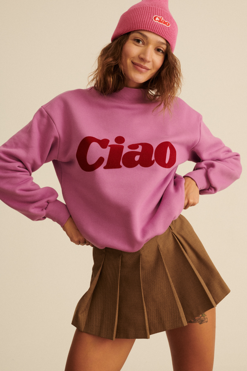 LOVE CIAO VIOLET SWEATSHIRT