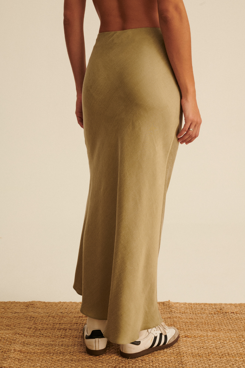 TOSKANIA KHAKI SKIRT