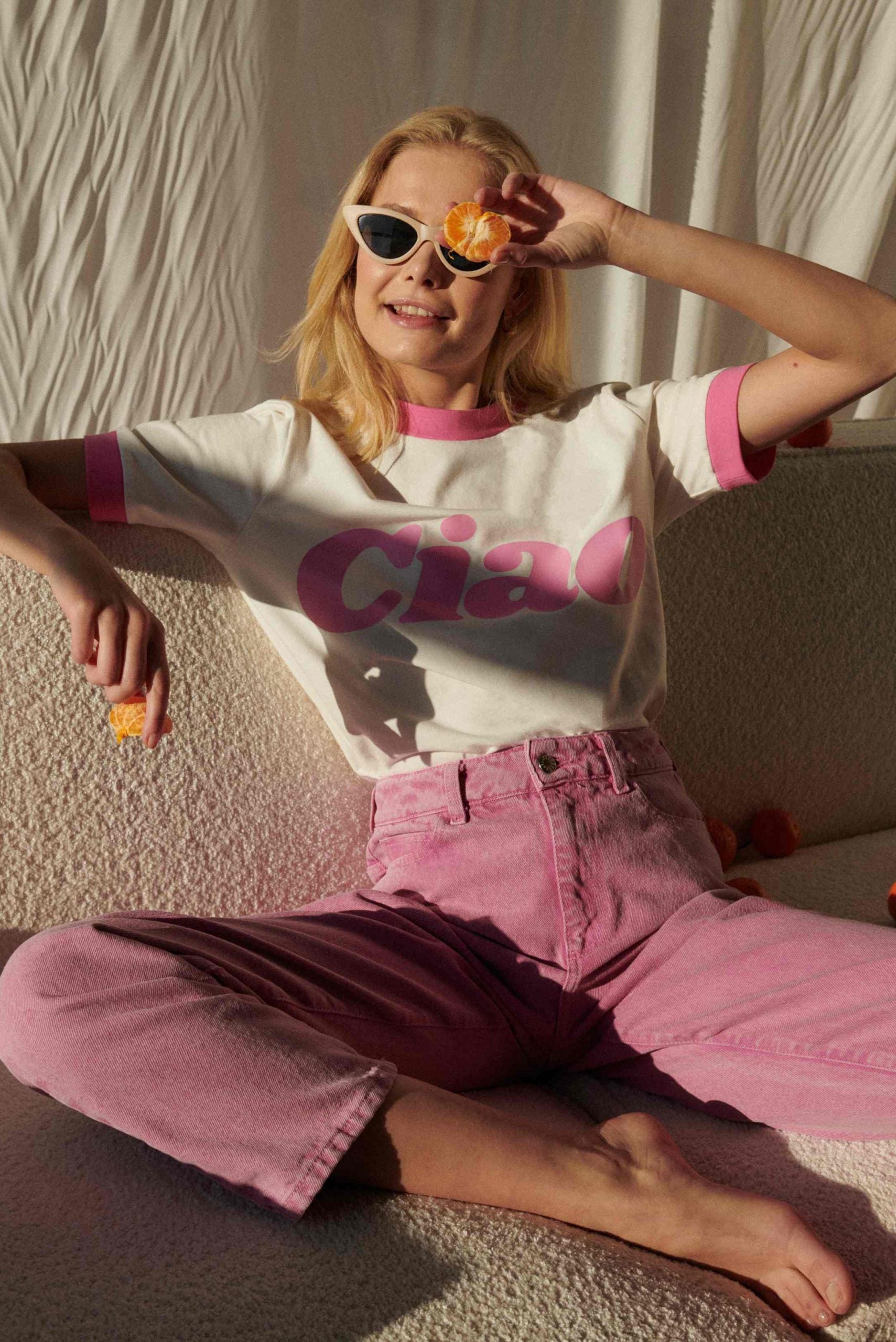 CIAO PINK VACANZA T-SHIRT