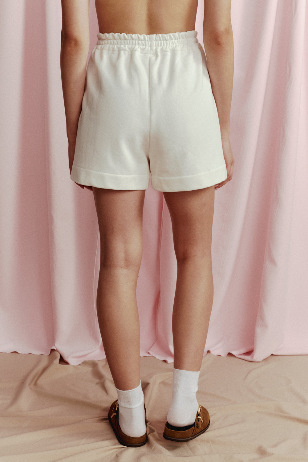 TUTTO BENE WHITE SHORTS
