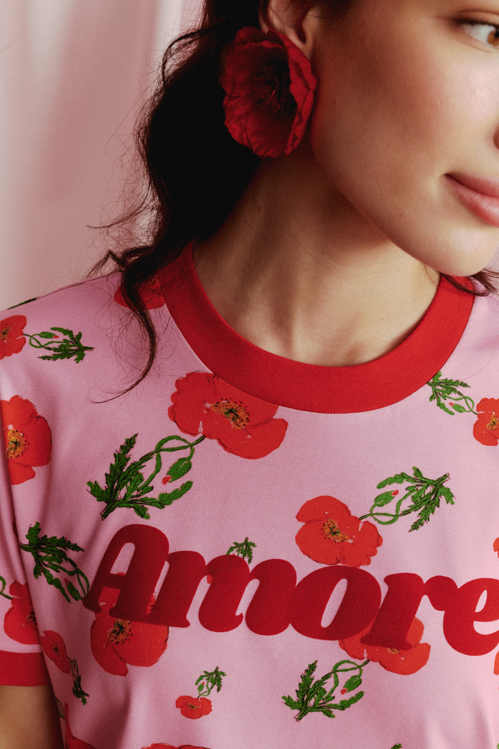 AMORE POPPY T-SHIRT
