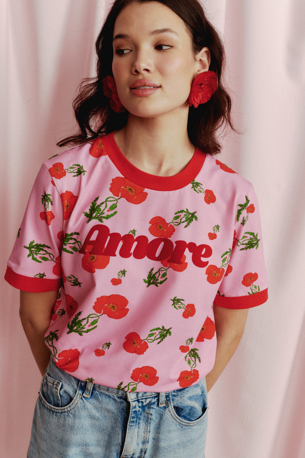 AMORE POPPY T-SHIRT