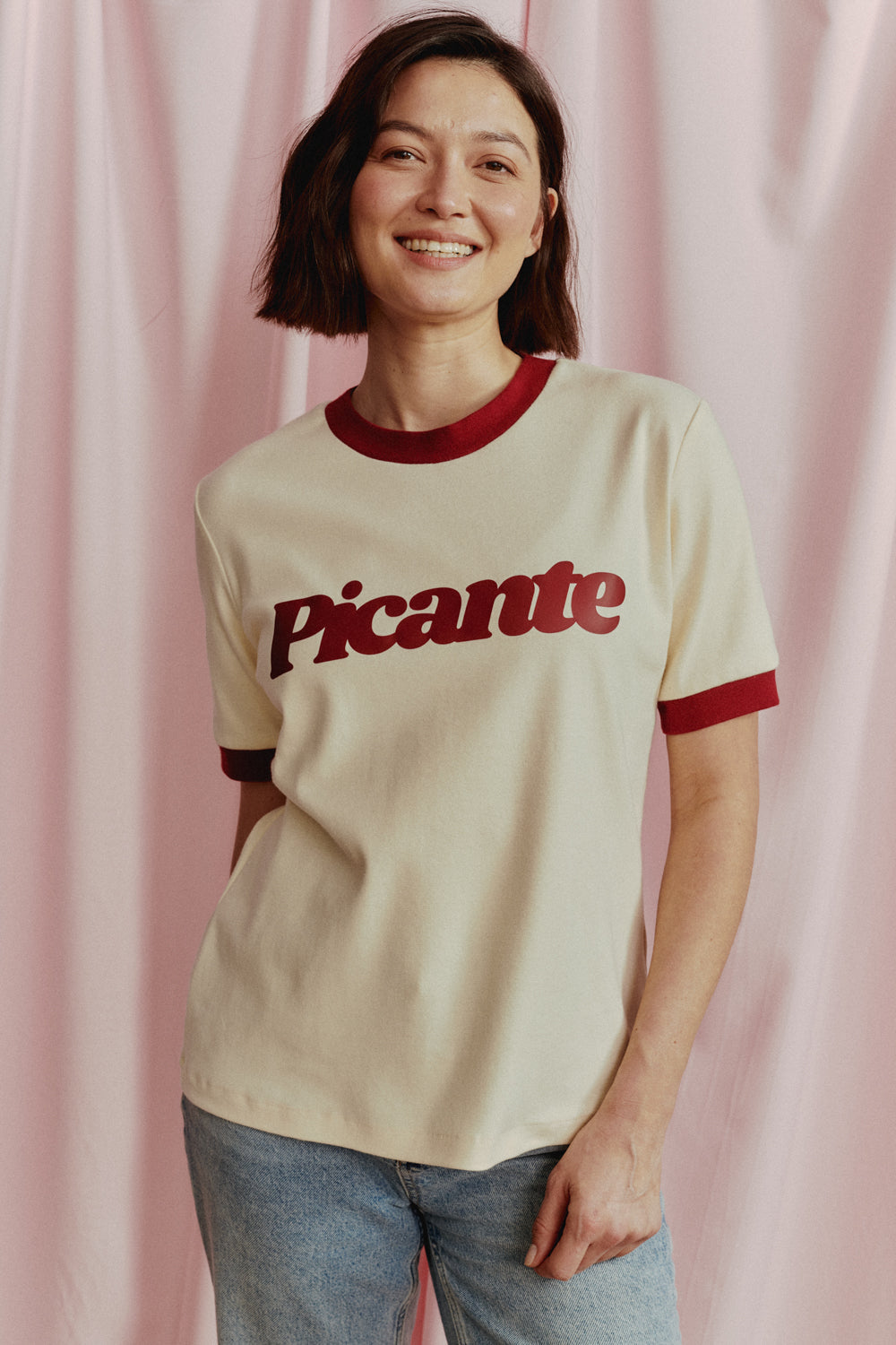 PICANTE CREAM T-SHIRT