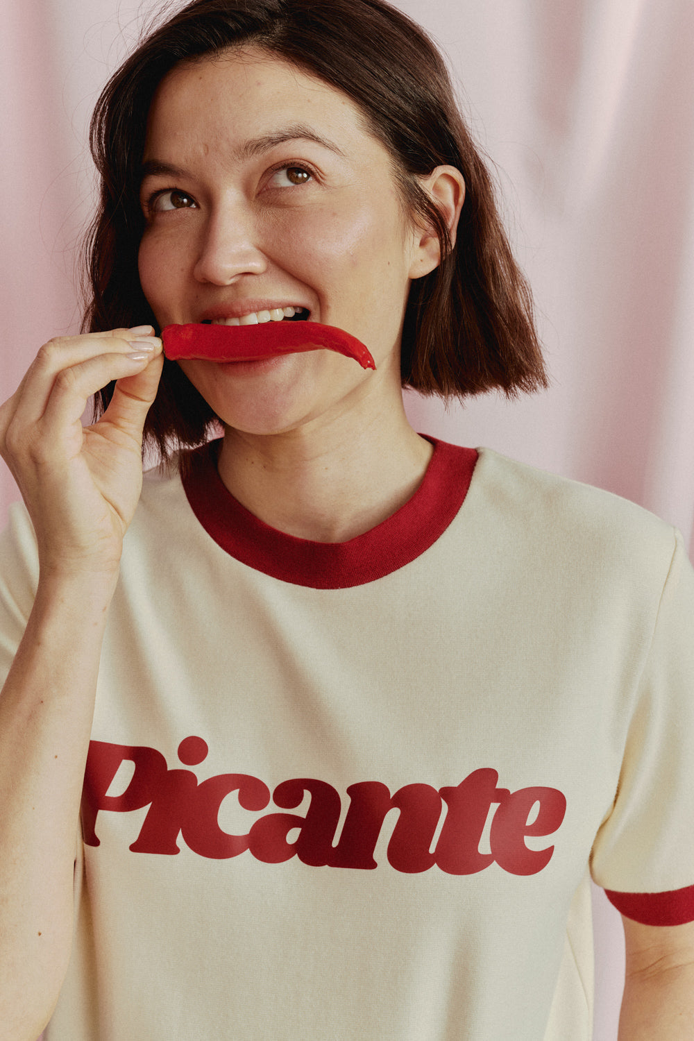 PICANTE CREAM T-SHIRT