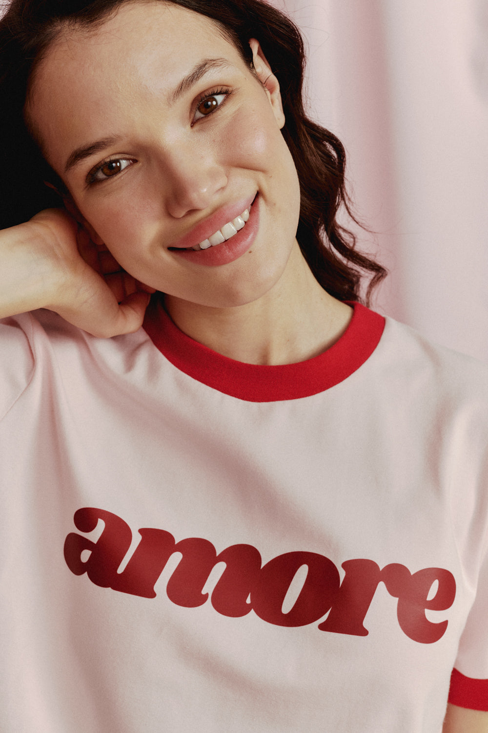 AMORE PINK T-SHIRT