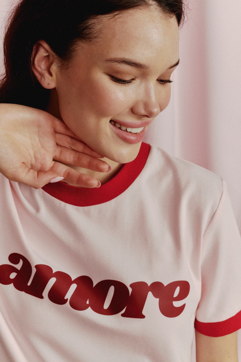 AMORE PINK T-SHIRT