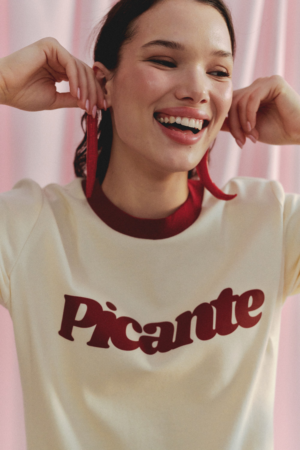 PICANTE CREAM T-SHIRT