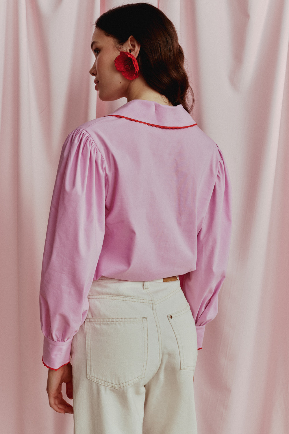 PETITE PINK SHIRT