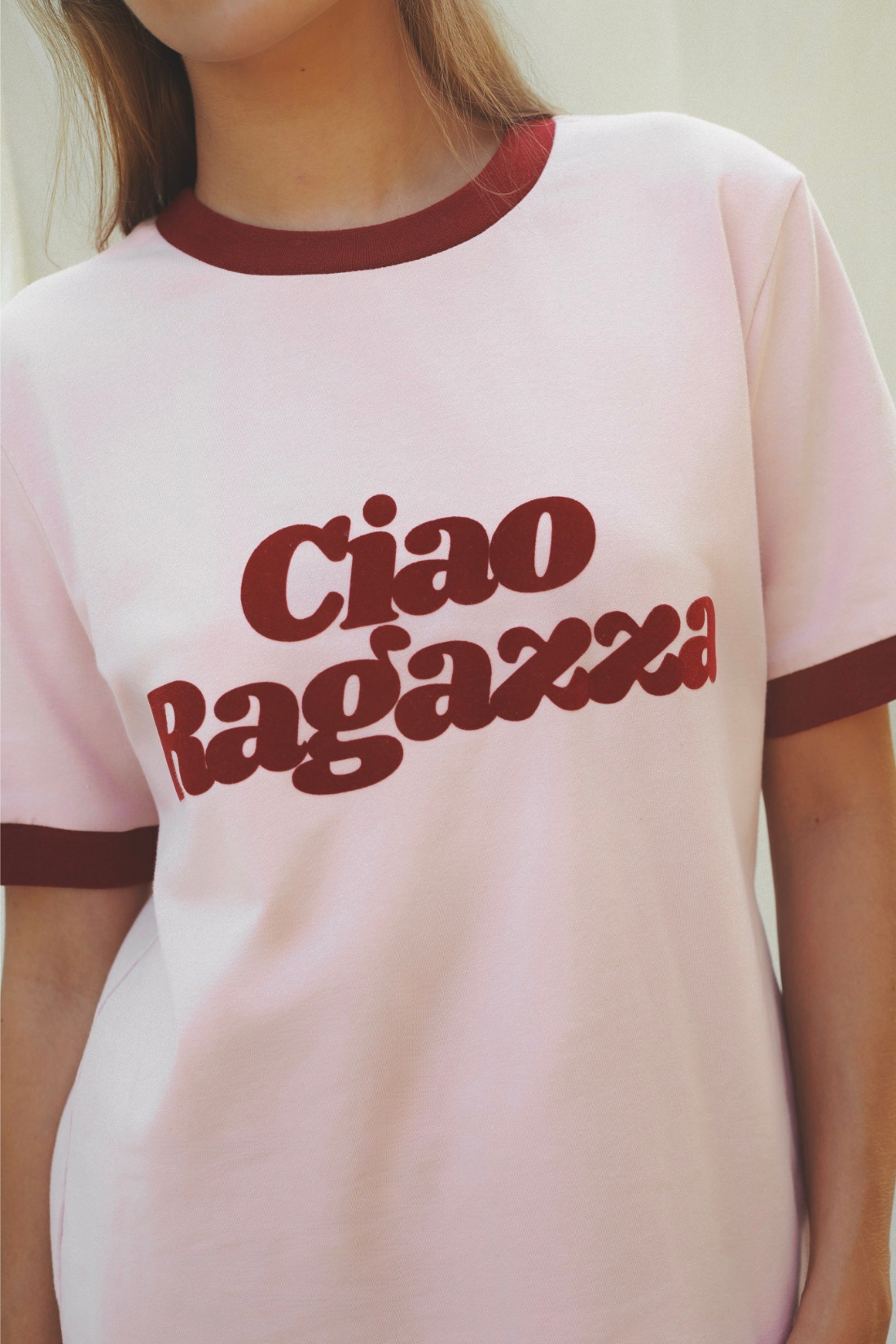 CIAO RAGAZZA PINK T-SHIRT