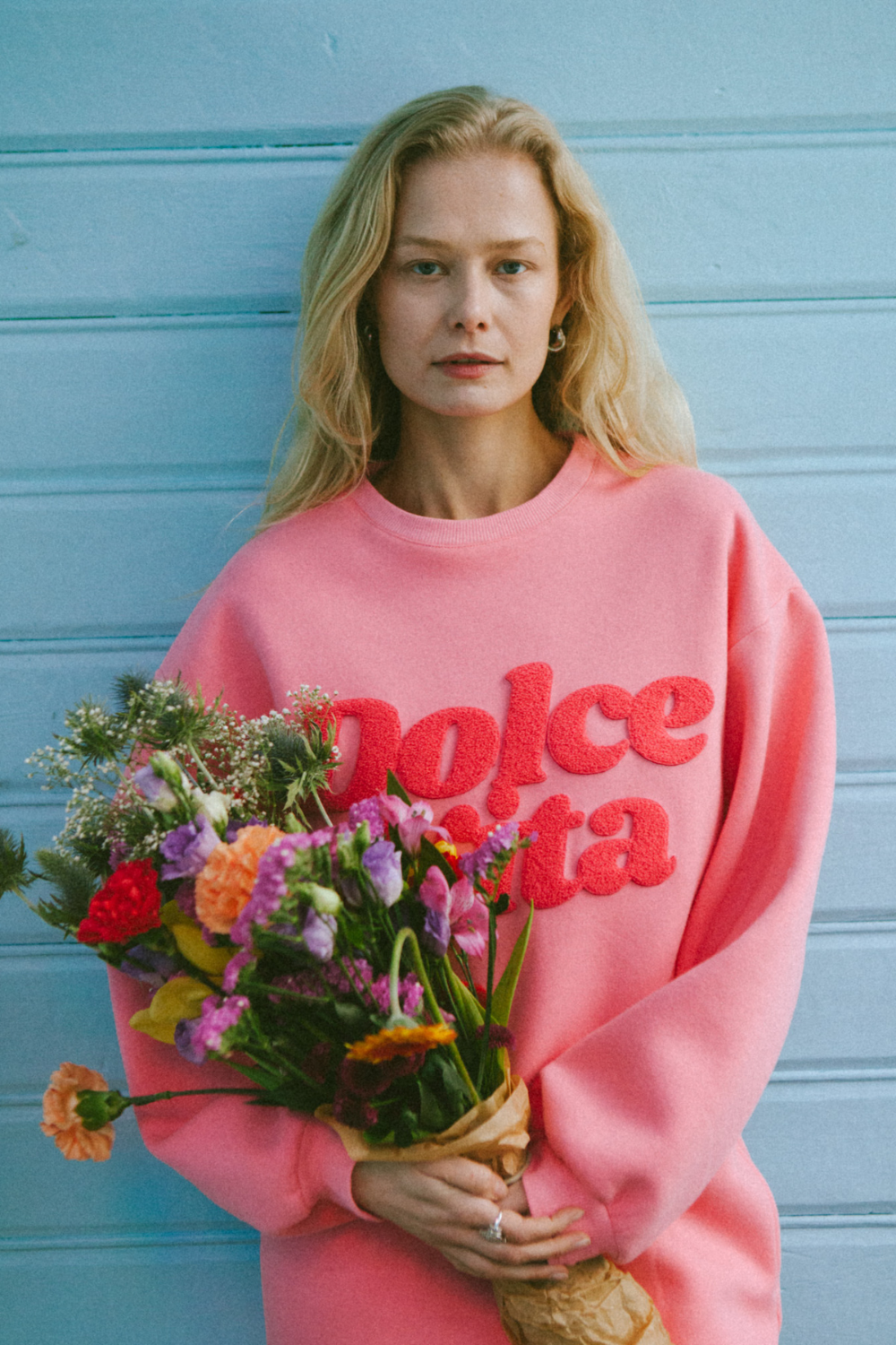 DOLCE VITA CORAL SWEATSHIRT