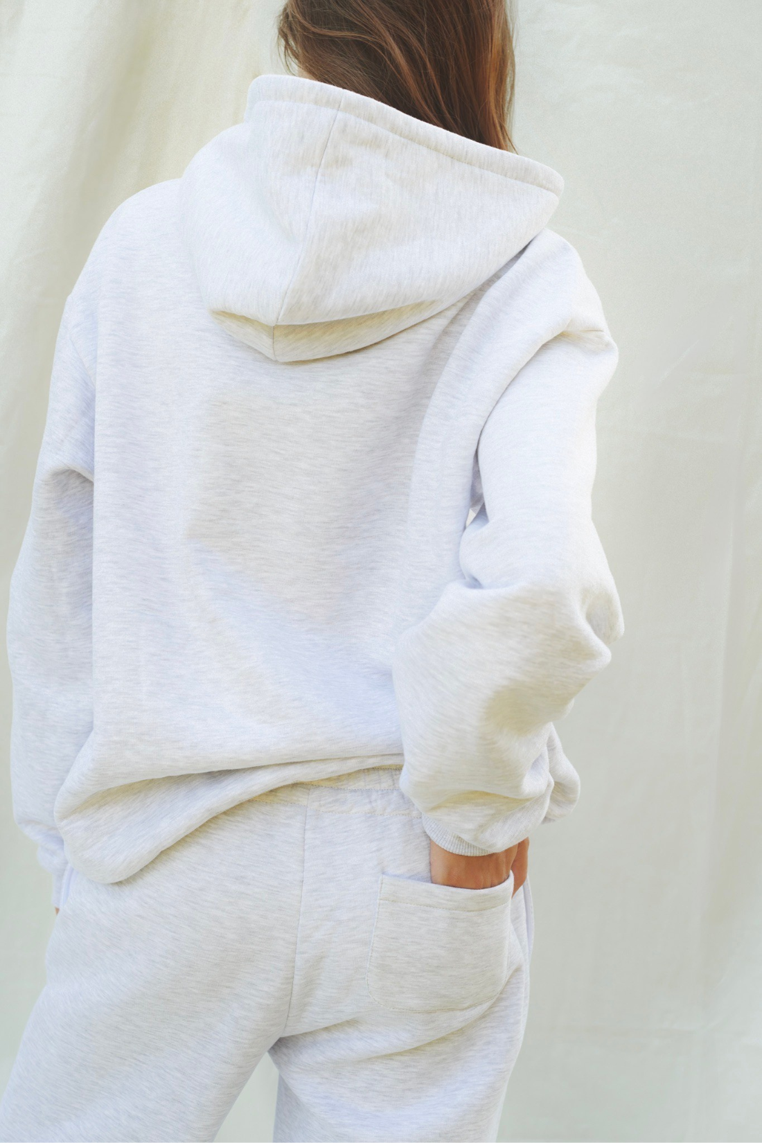 SIS GREY MELANGE SWEATPANTS