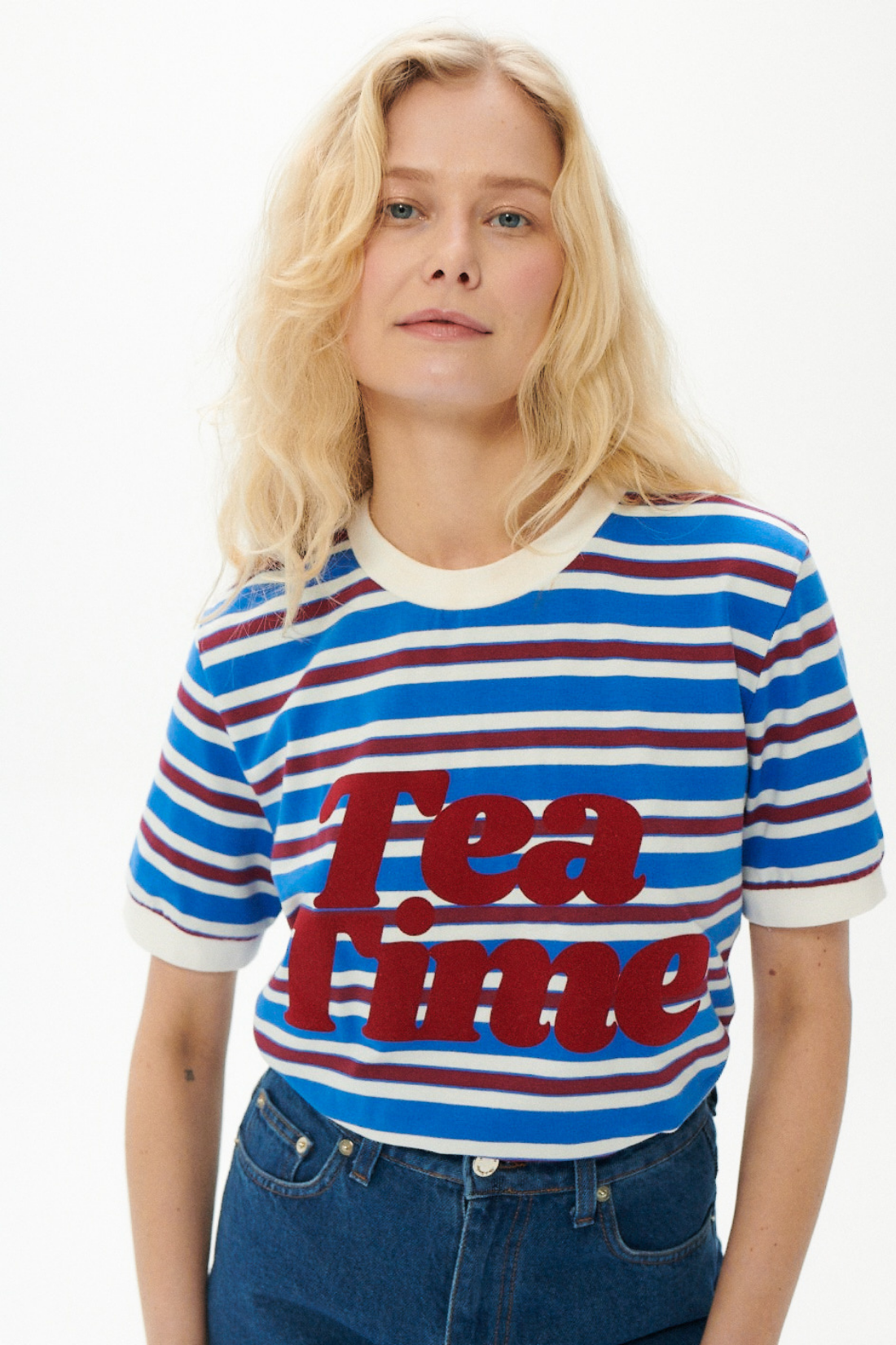 T-SHIRT TEA TIME STRIPED
