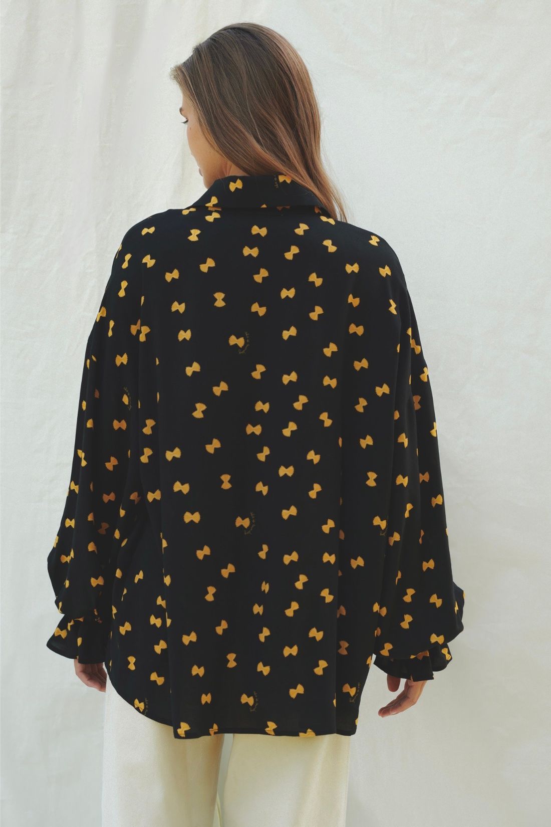 FARFALLE BLACK SHIRT