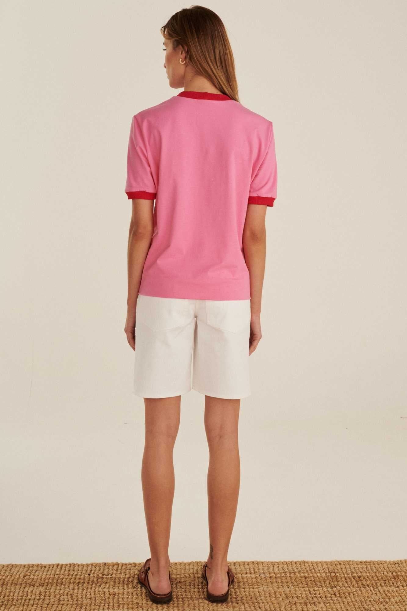 CIAO SUNDAY PINK T-SHIRT