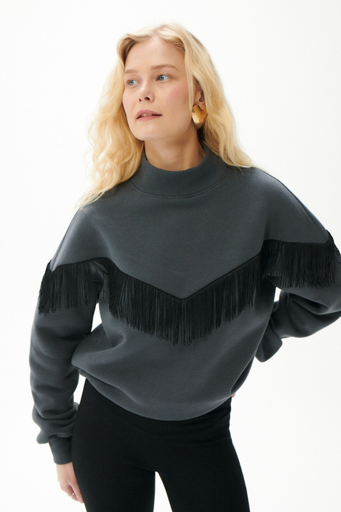 VESPER GREY SWEATSHIRT
