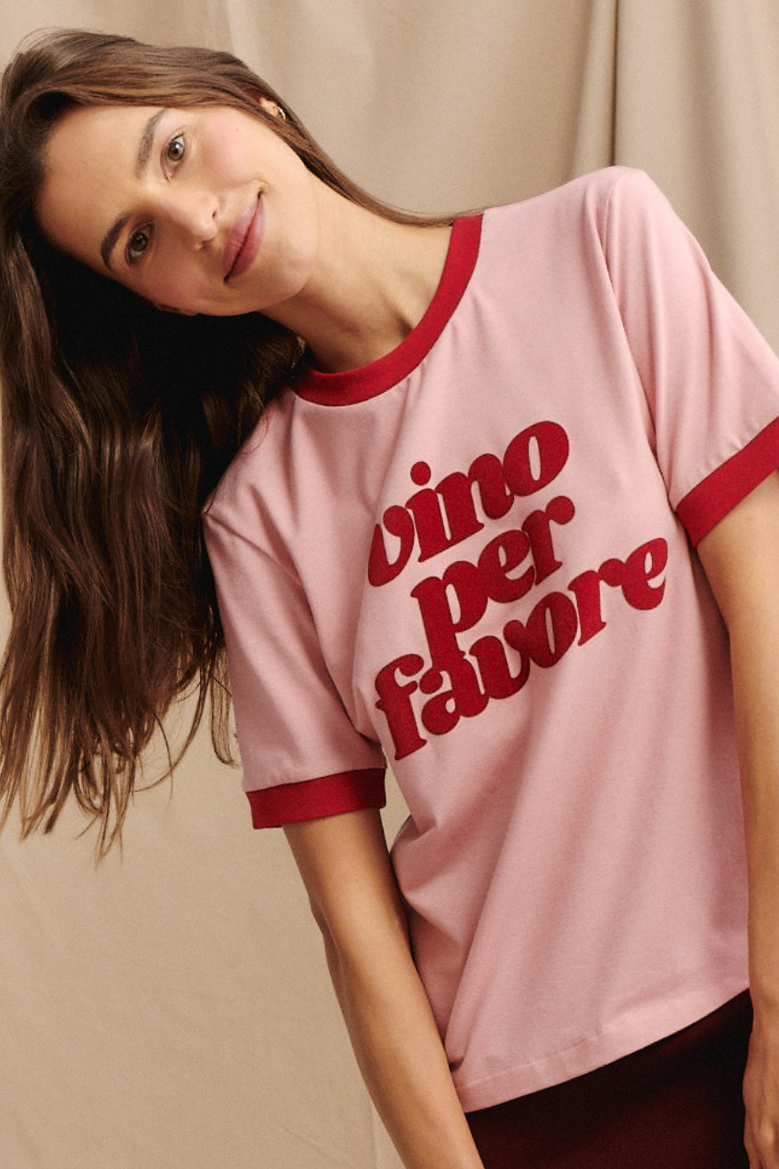 VINO PER FAVORE T-SHIRT