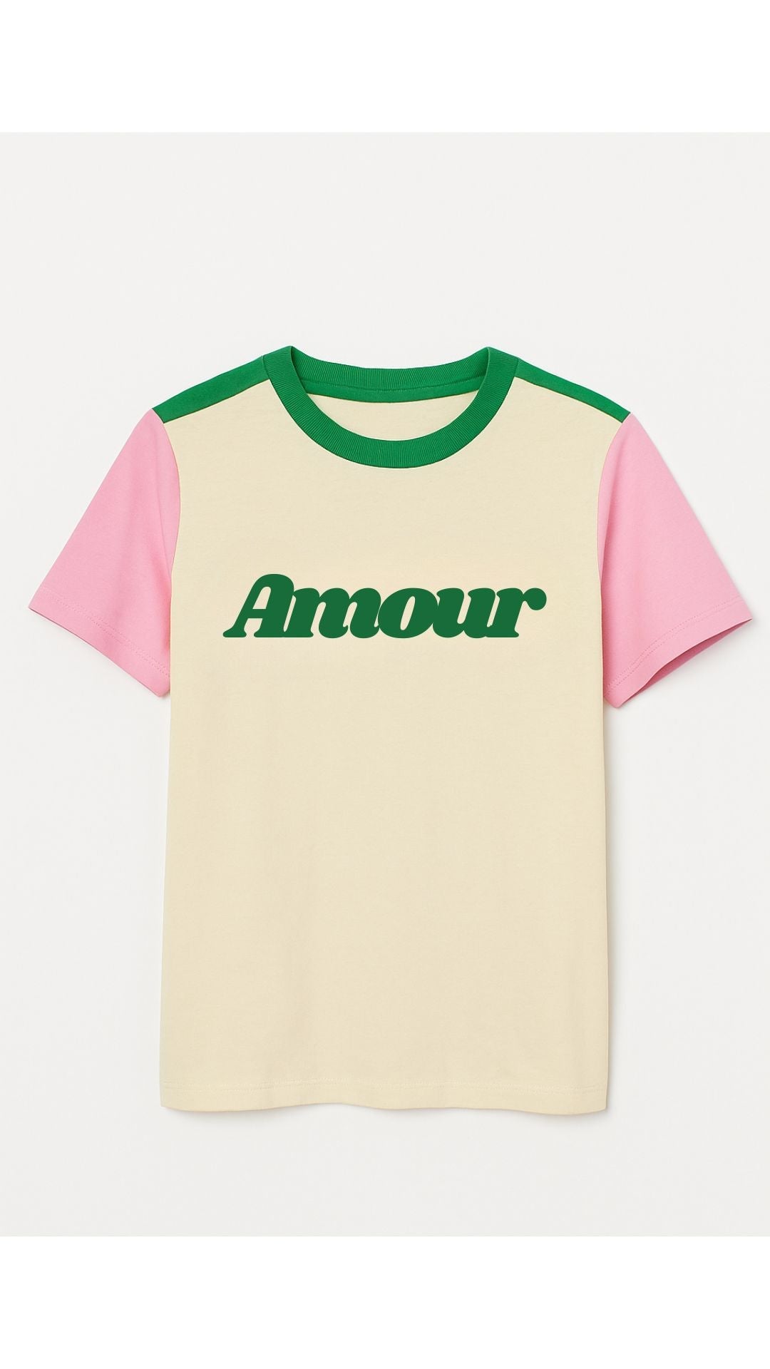 AMOUR STRAWBERRY CREAMY T-SHIRT