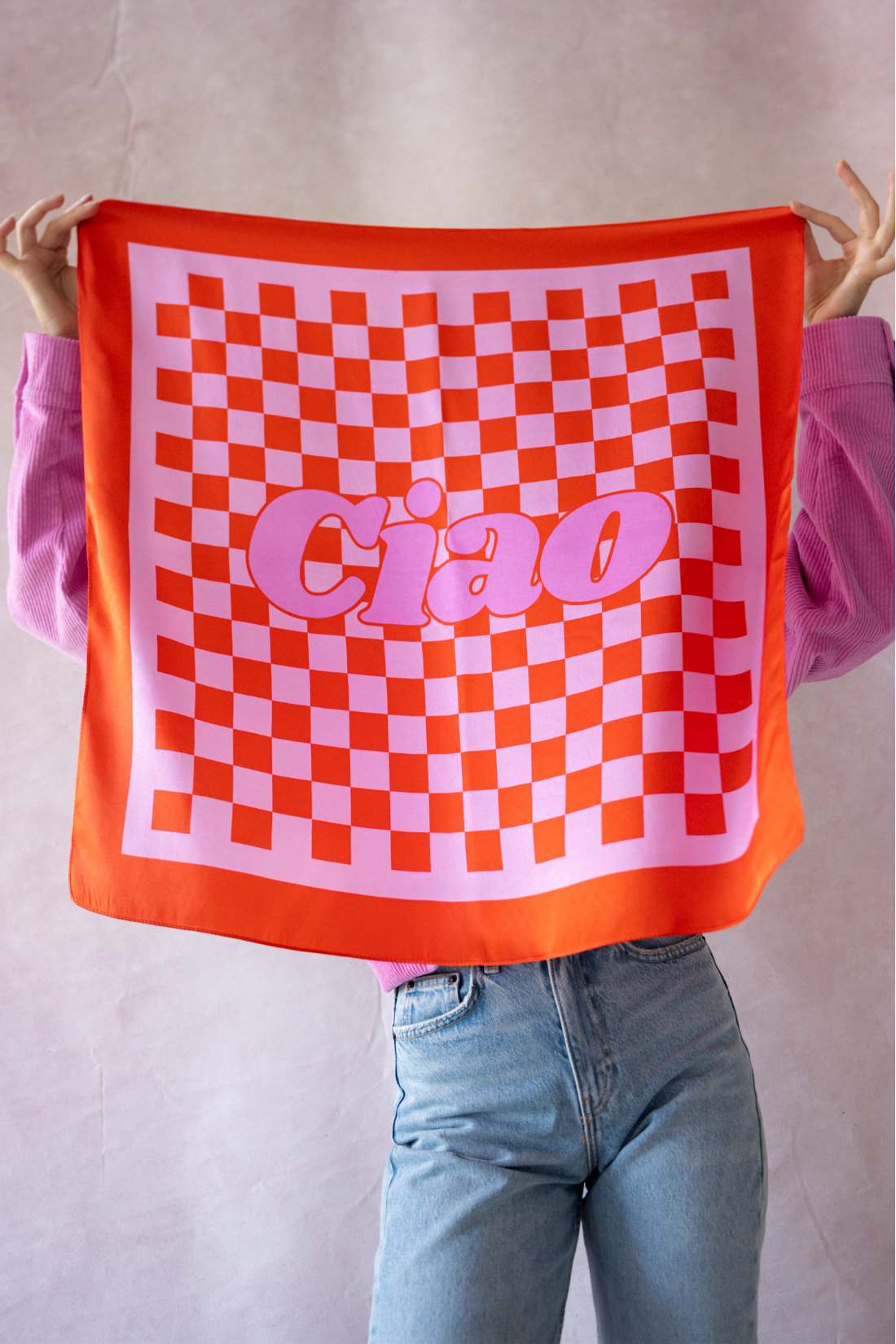 CIAO PINK SCARF