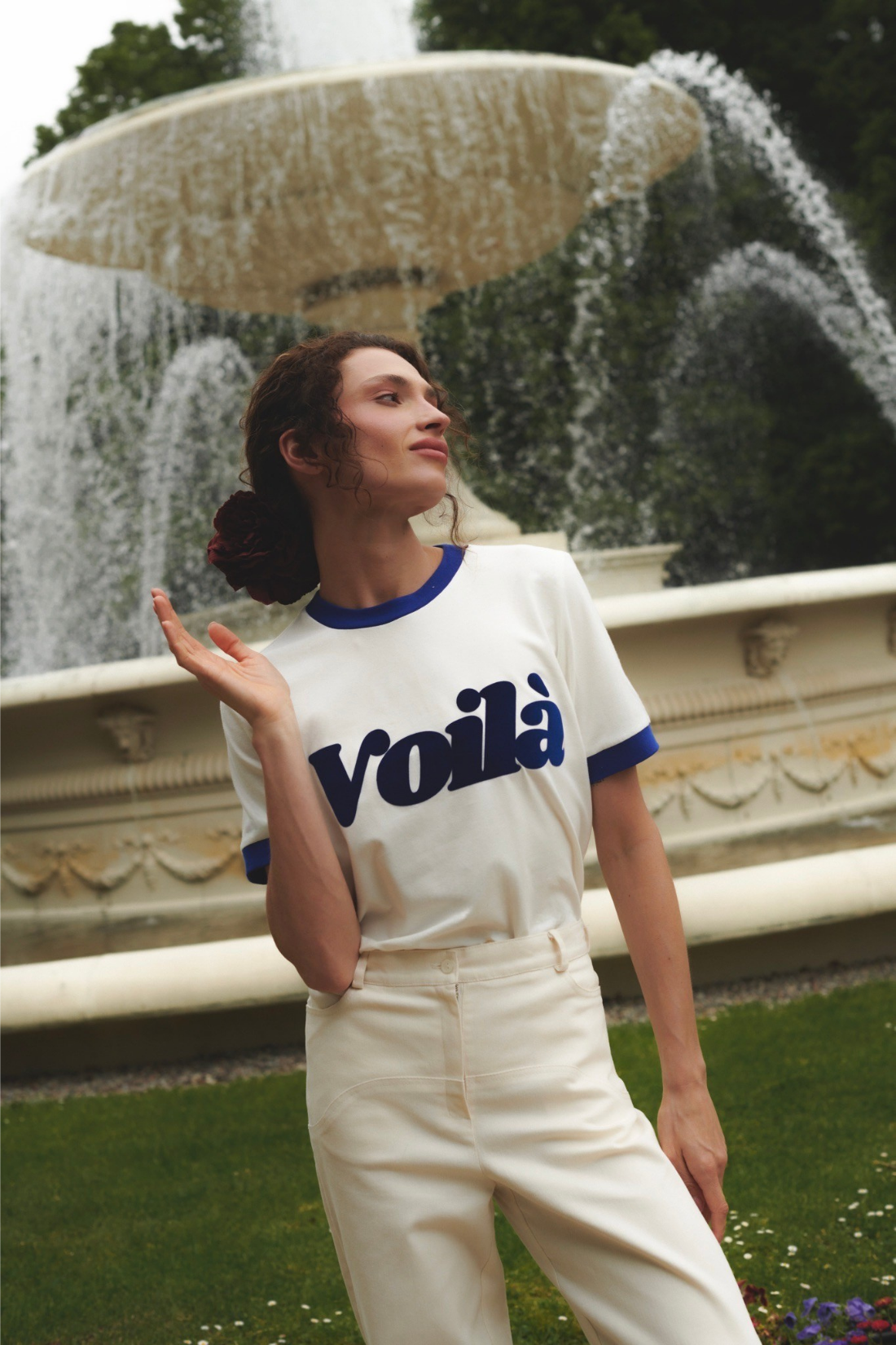 VOILÀ WHITE T-SHIRT