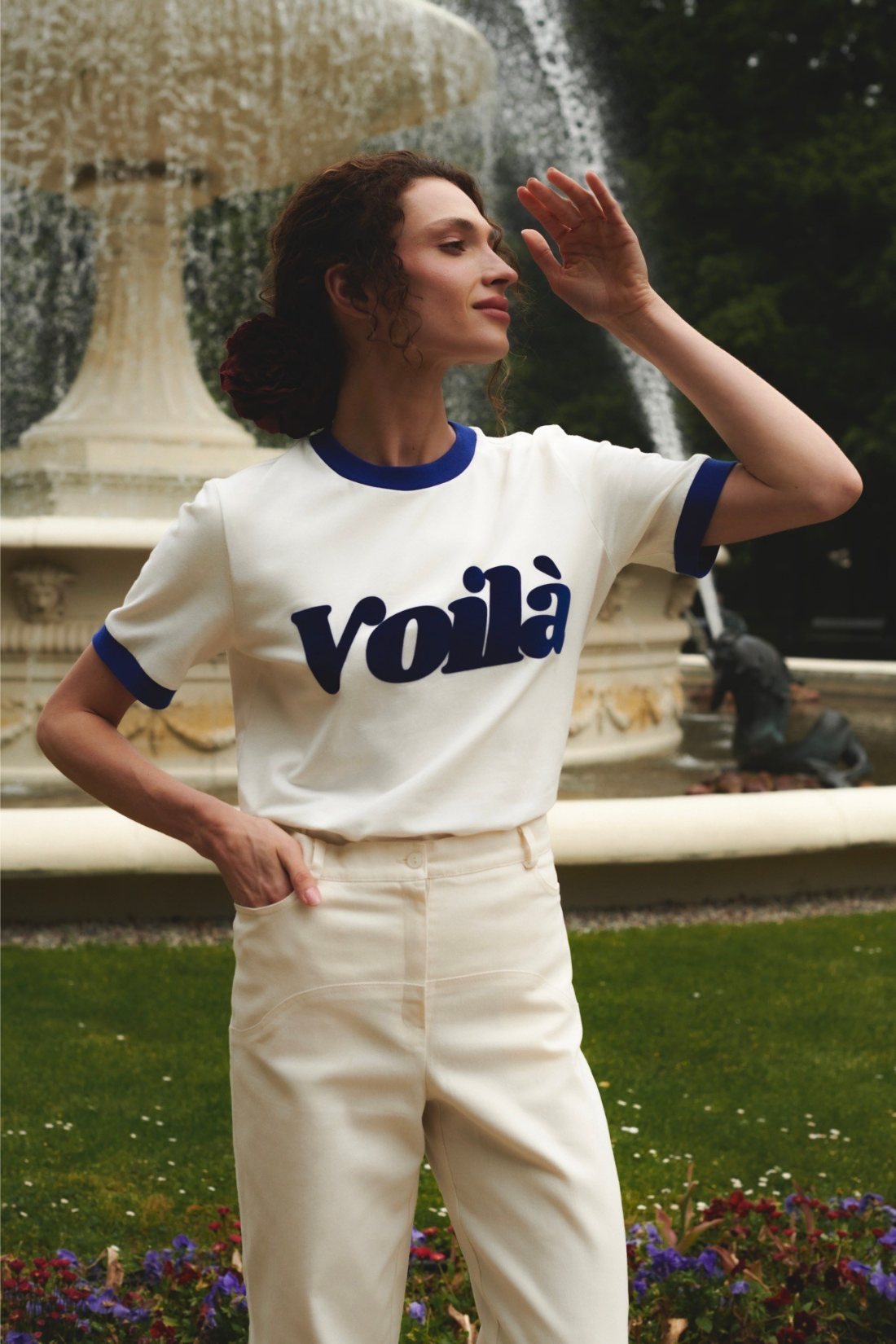 VOILÀ WHITE T-SHIRT