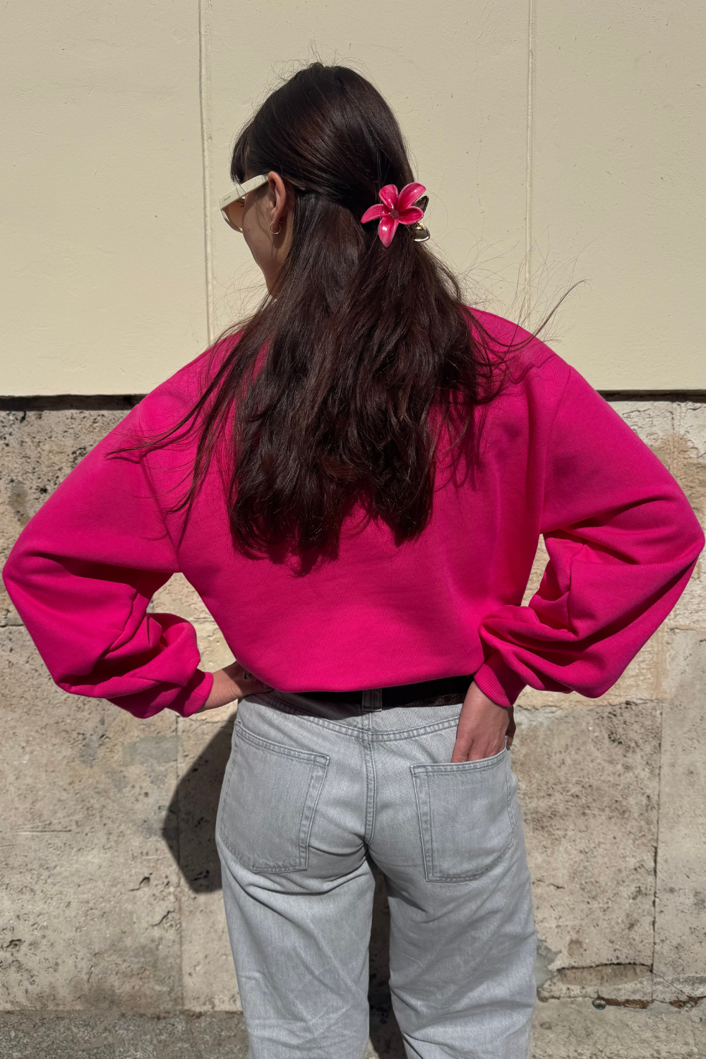 CIAO VACANZA SUMMER PINK SWEATSHIRT