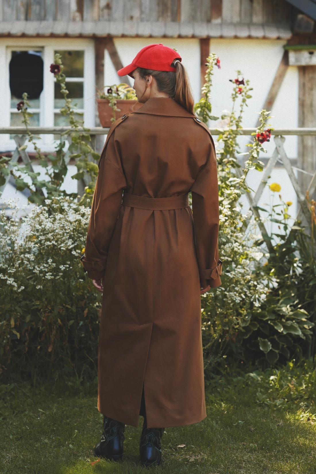 GAIA WALNUT TRENCH COAT
