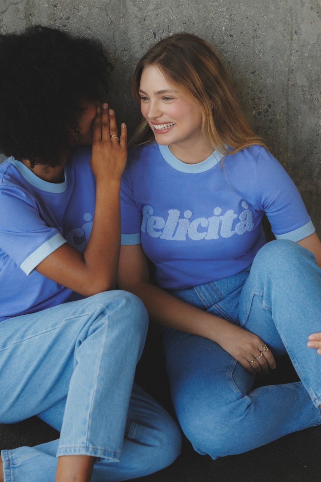 FELICITA BLUE T-SHIRT