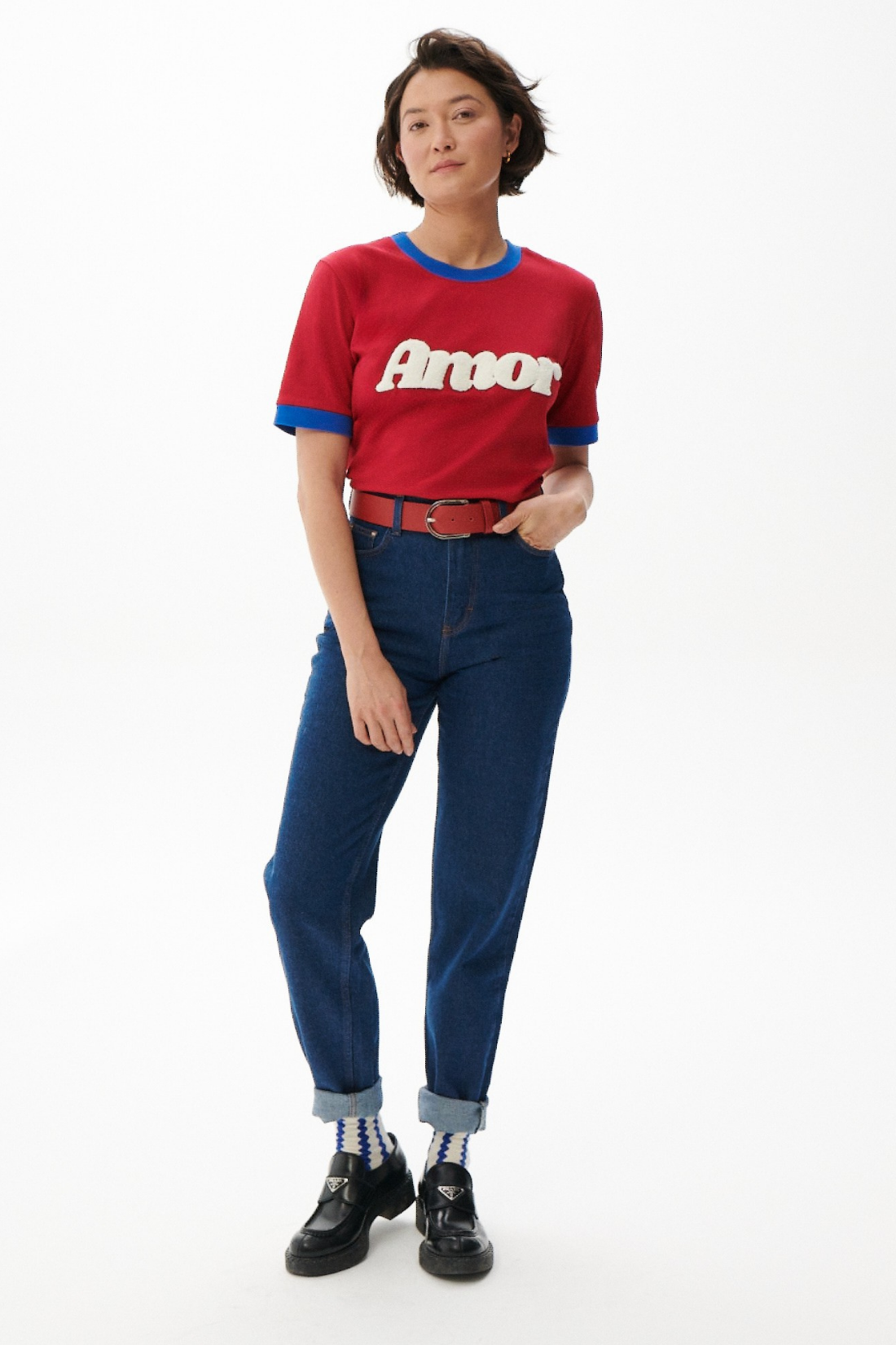 FEMME DARK BLUE JEANS