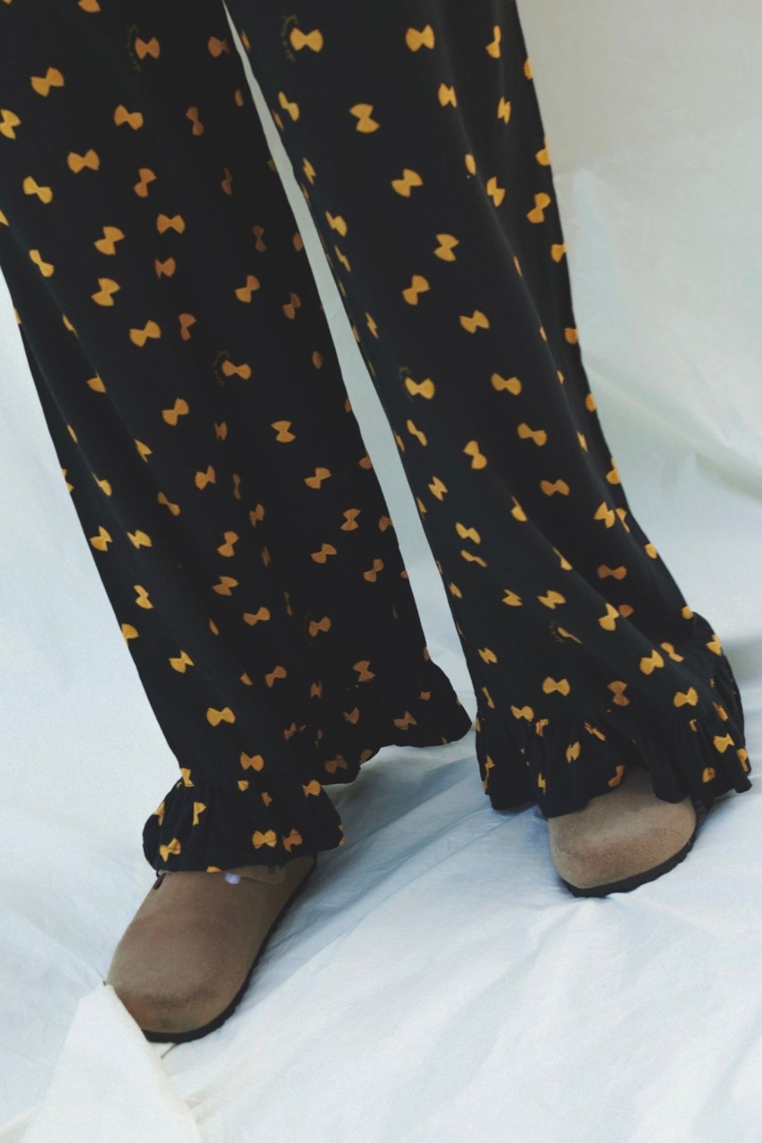FARFALLE BLACK TROUSERS