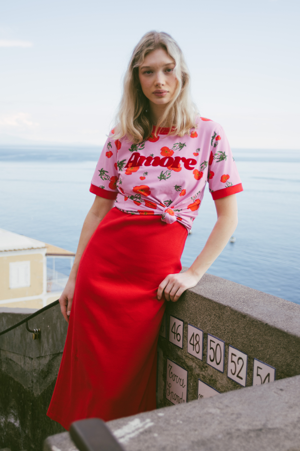 AMORE POPPY T-SHIRT
