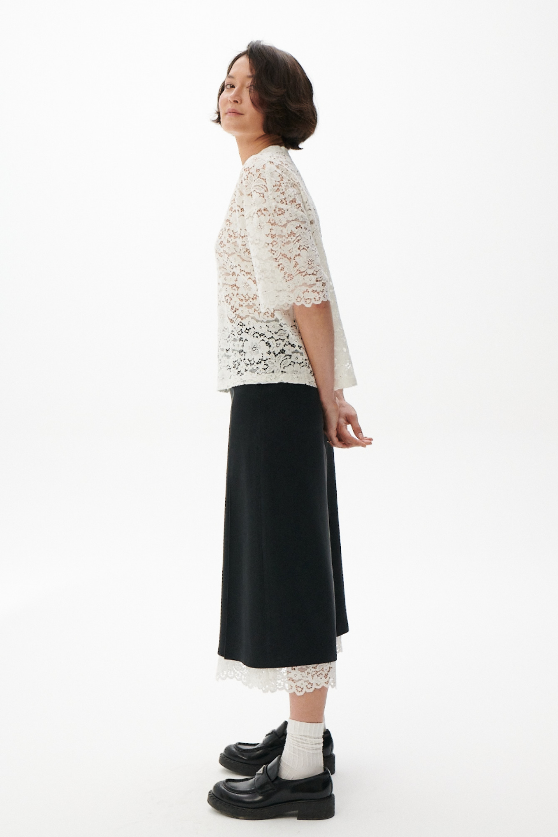 SPÓDNICA ALLURE CZARNA