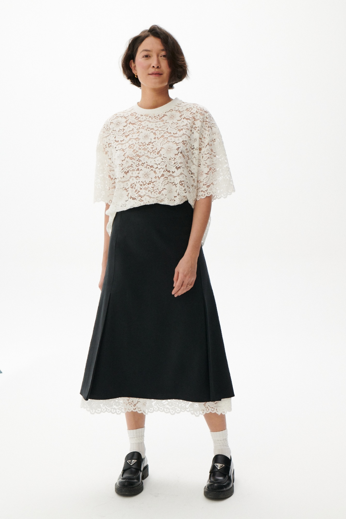 SPÓDNICA ALLURE CZARNA