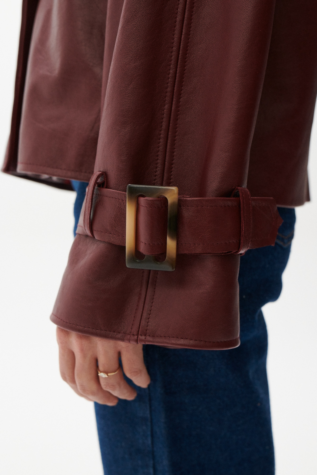LEATHER JACKET FINESSE RED preorder