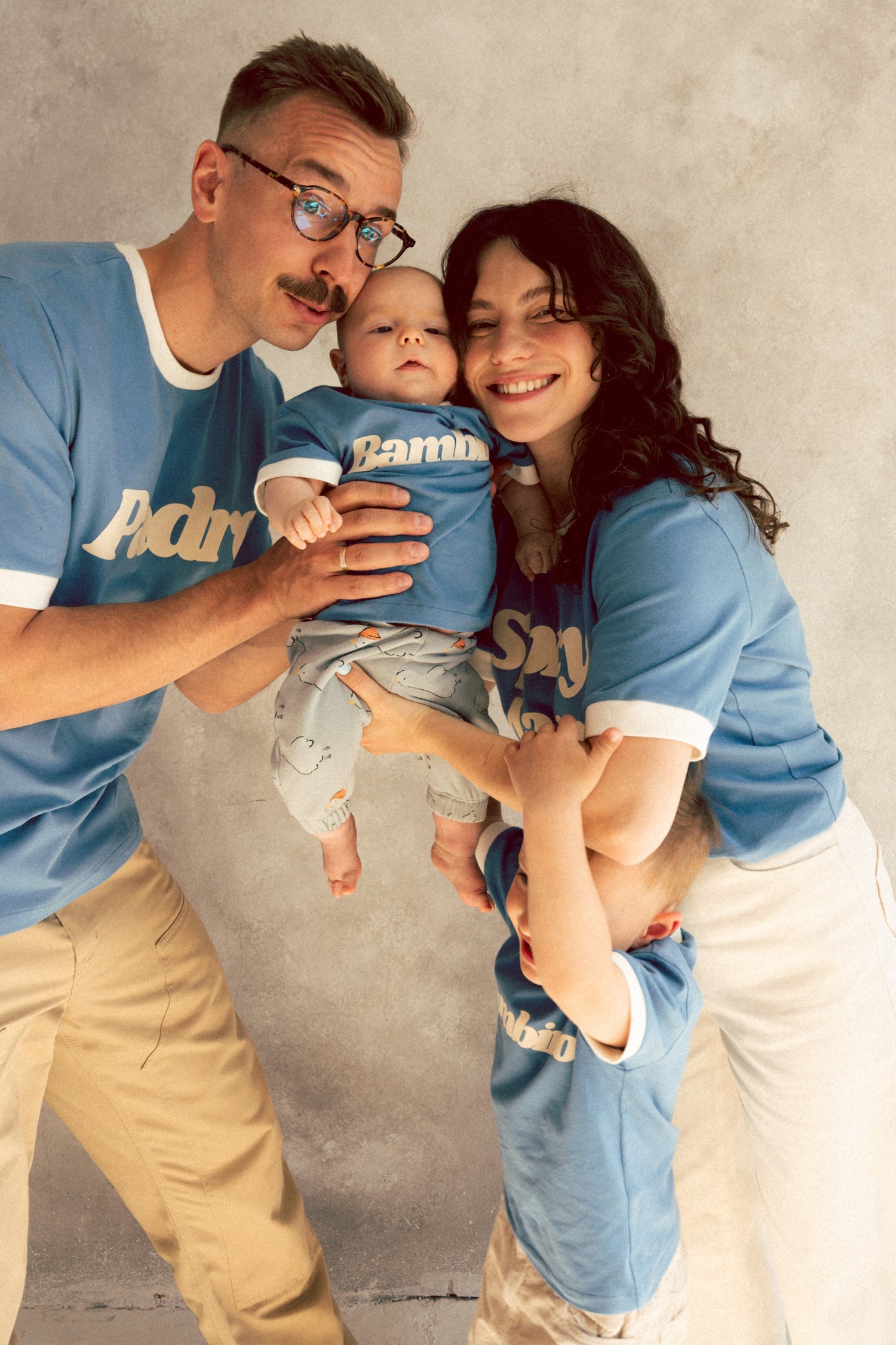 BAMBINO BLUE MINI T-SHIRT