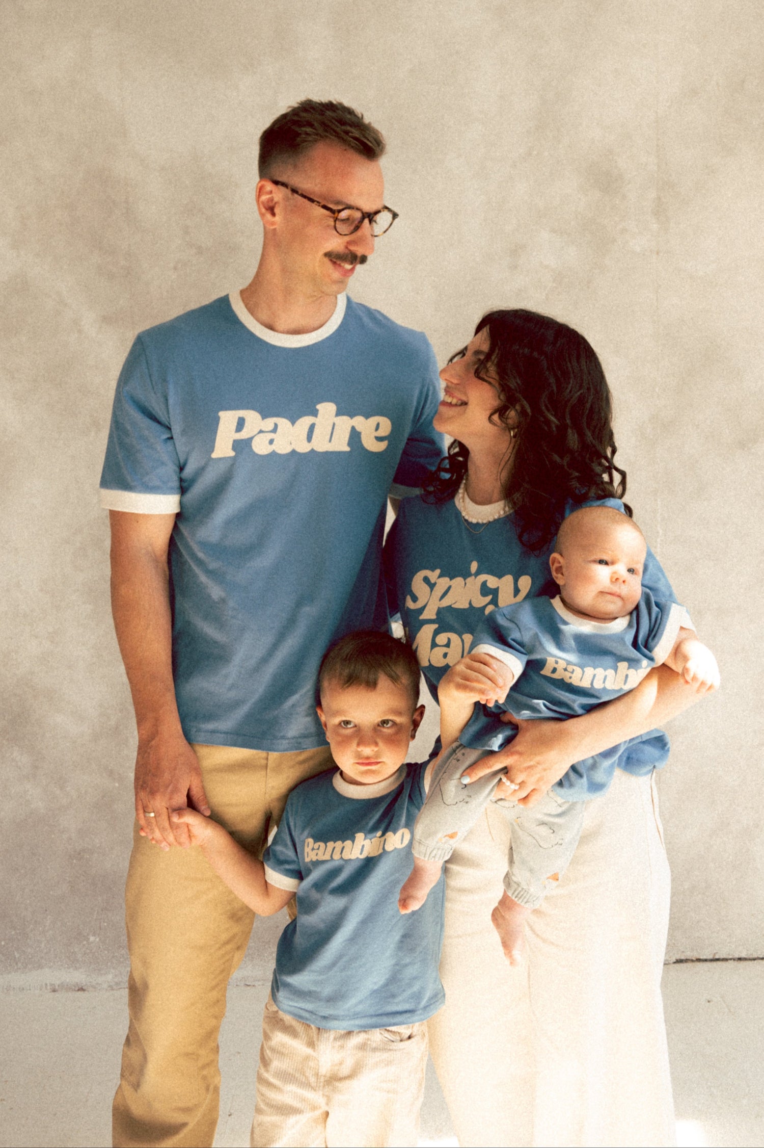 BAMBINO BLUE MINI T-SHIRT