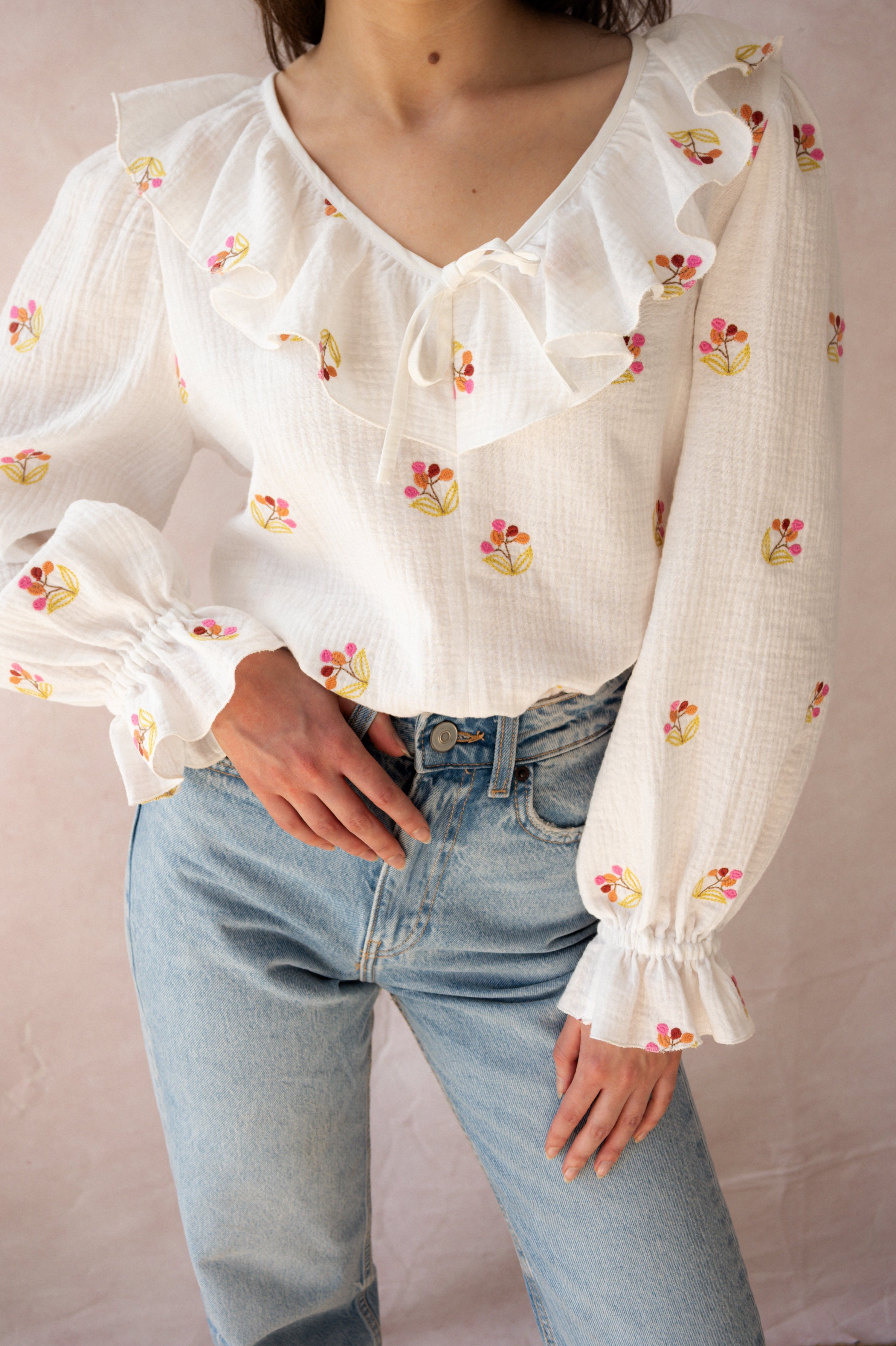 BLOOM WHITE SHIRT