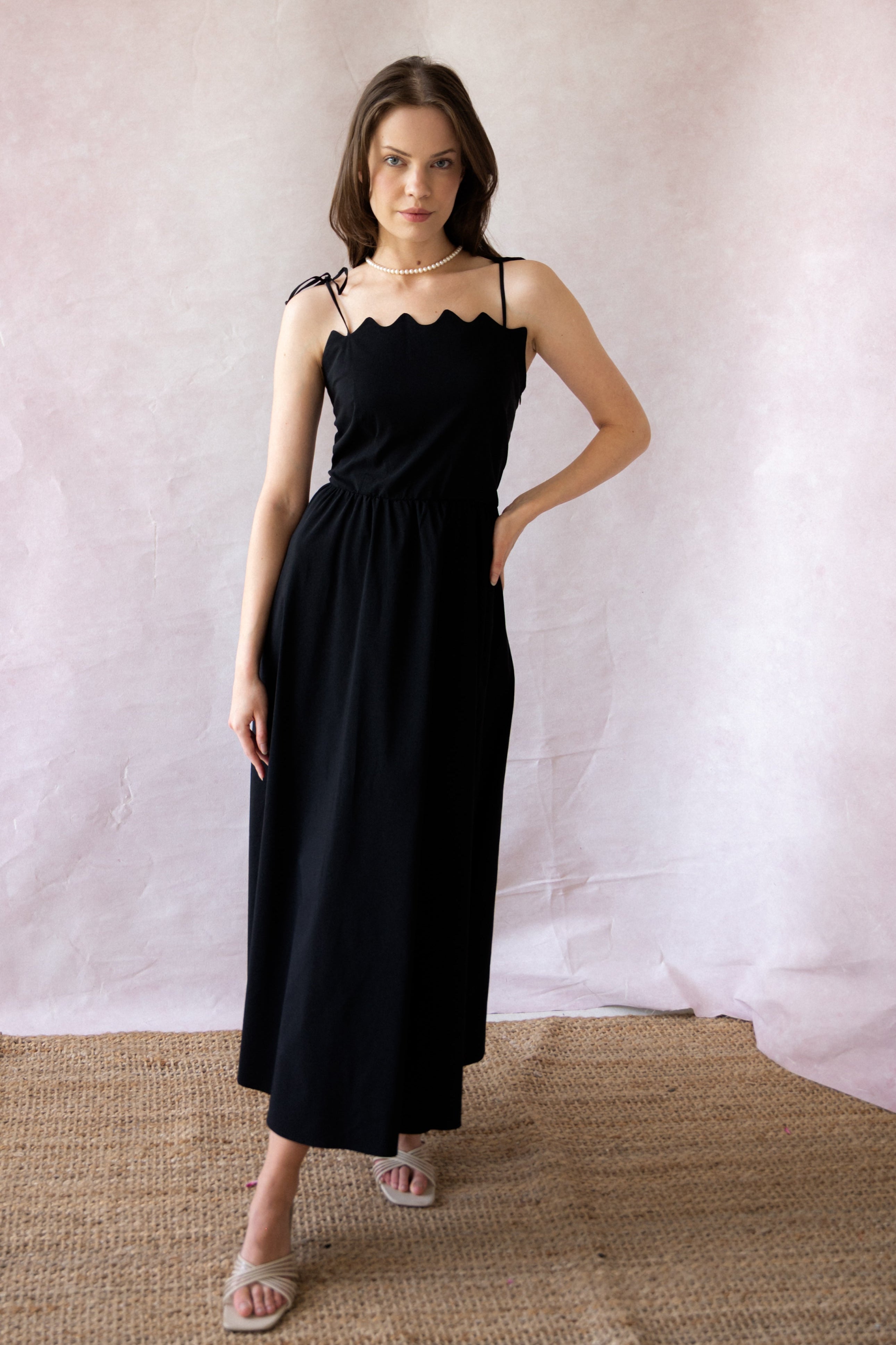 VALENCIA BLACK DRESS