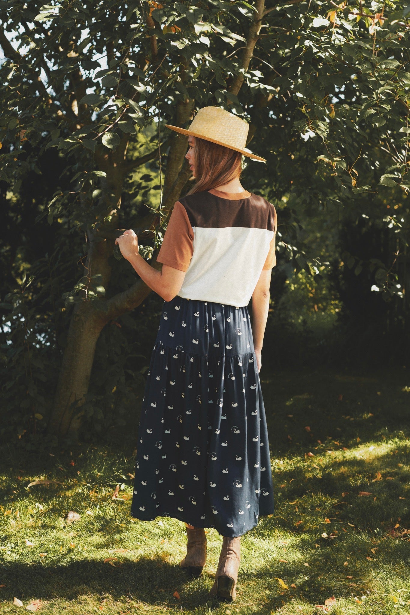 SELVA CIGNO BLU SKIRT