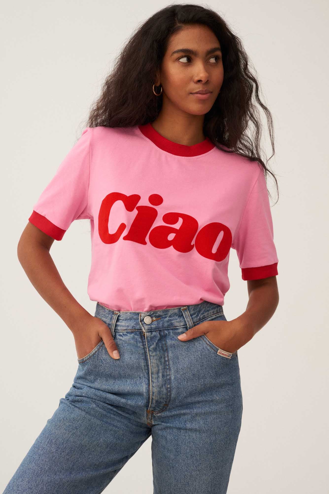 CIAO SUNDAY PINK T-SHIRT