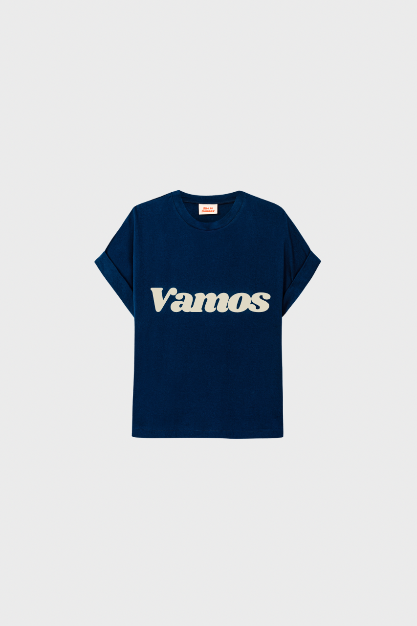 VAMOS NAVY T-SHIRT