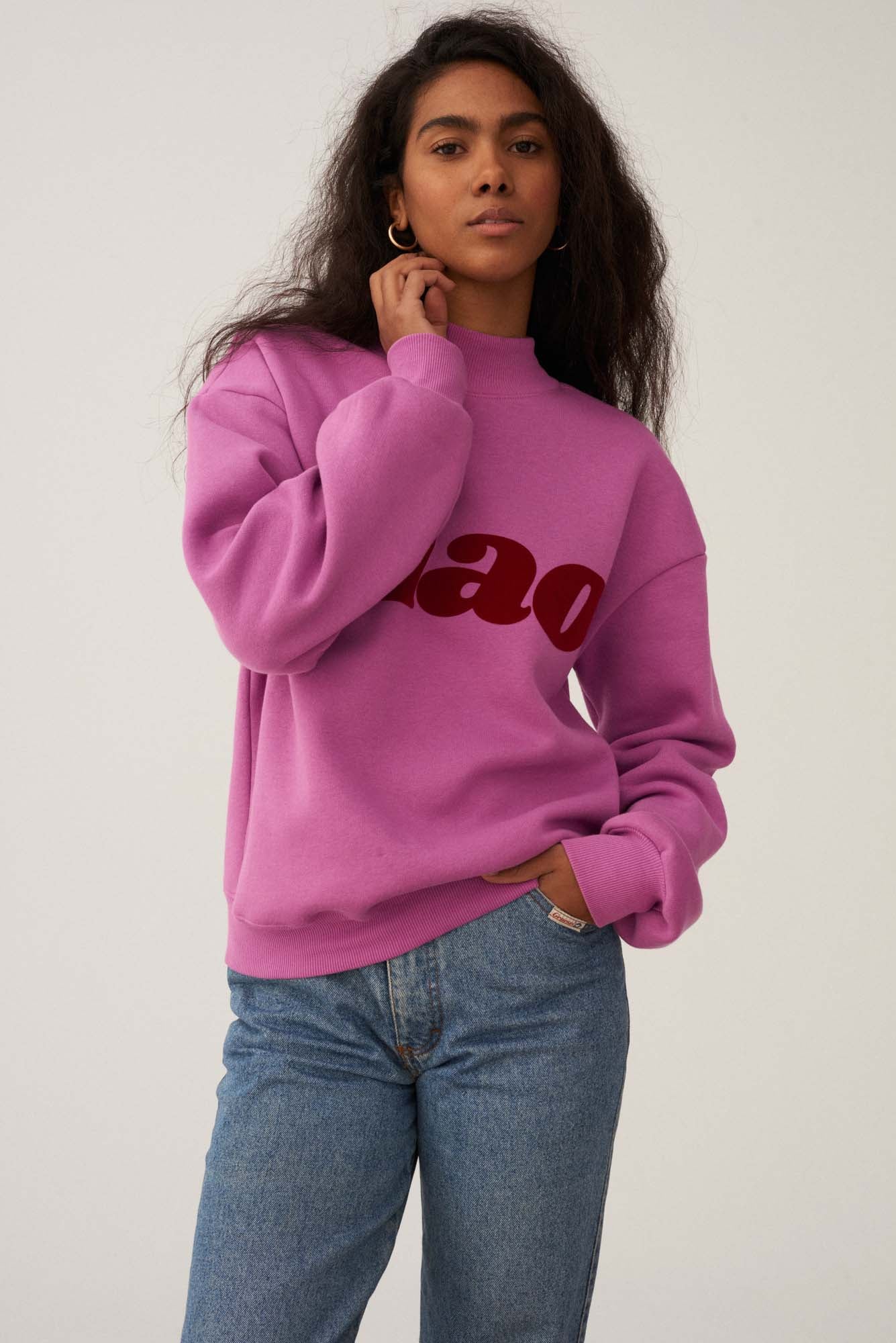 LOVE CIAO VIOLET SWEATSHIRT