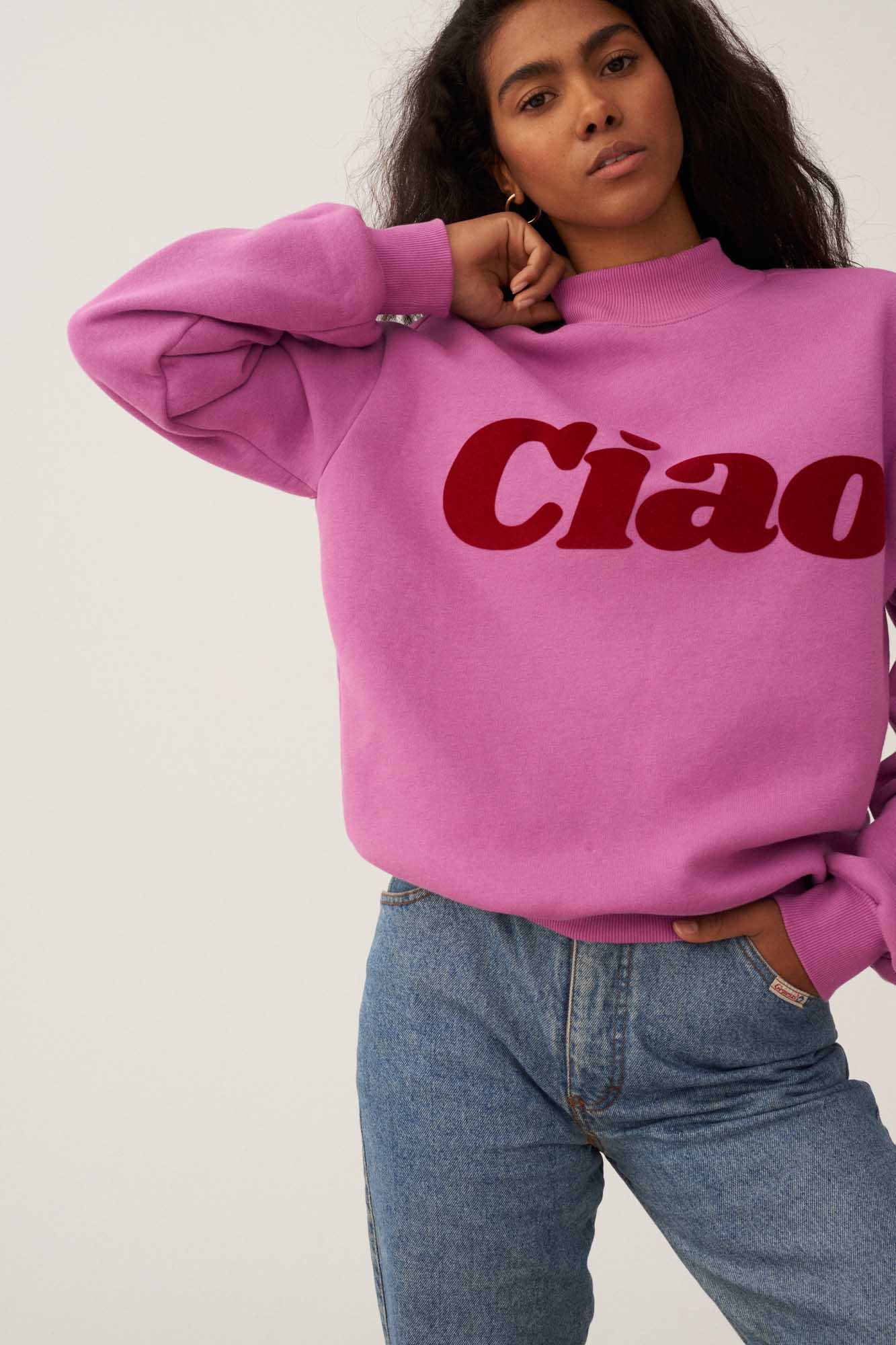 LOVE CIAO VIOLET SWEATSHIRT