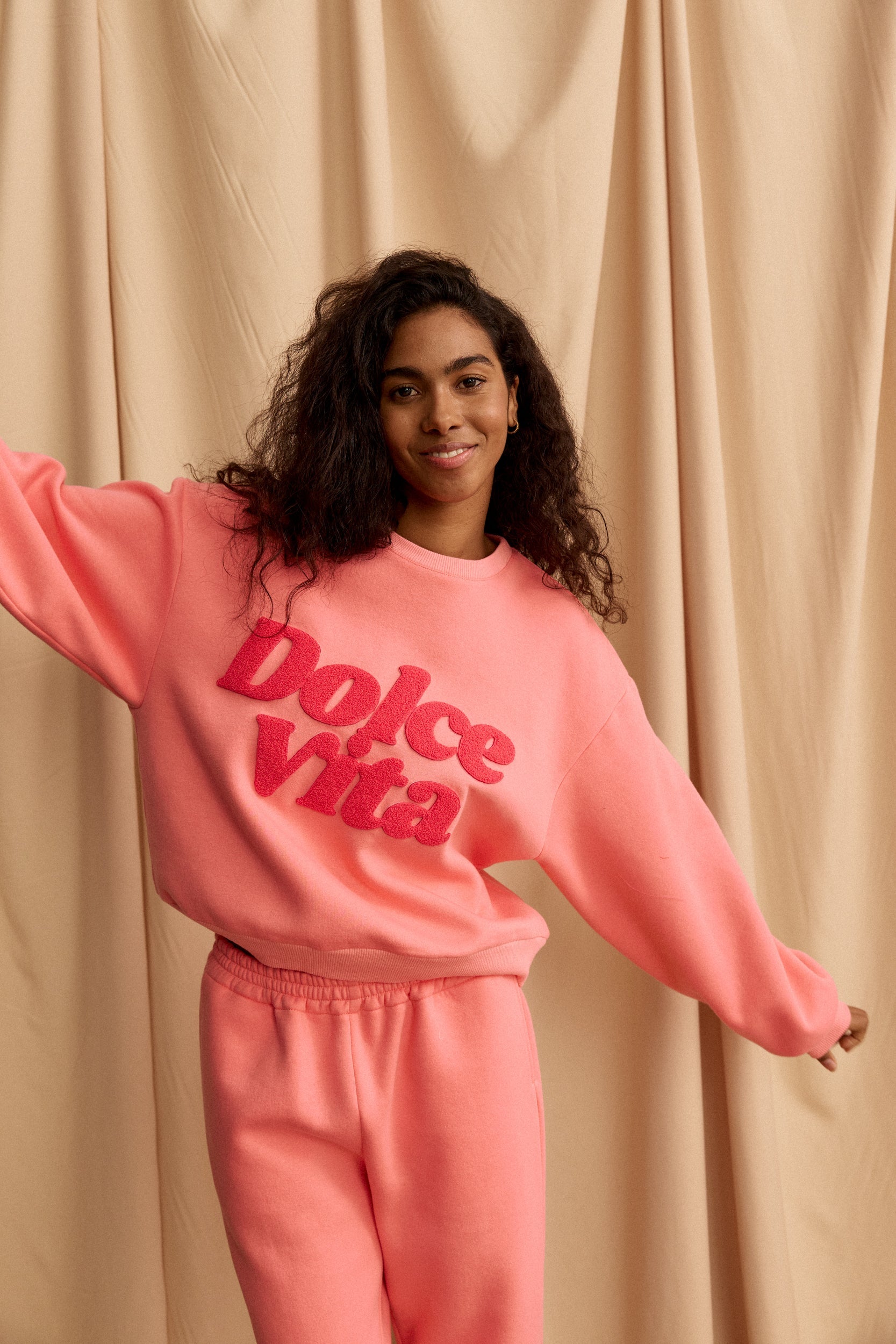 DOLCE VITA CORAL SWEATSHIRT